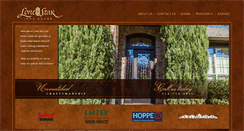 Desktop Screenshot of lonestarirondoors.com